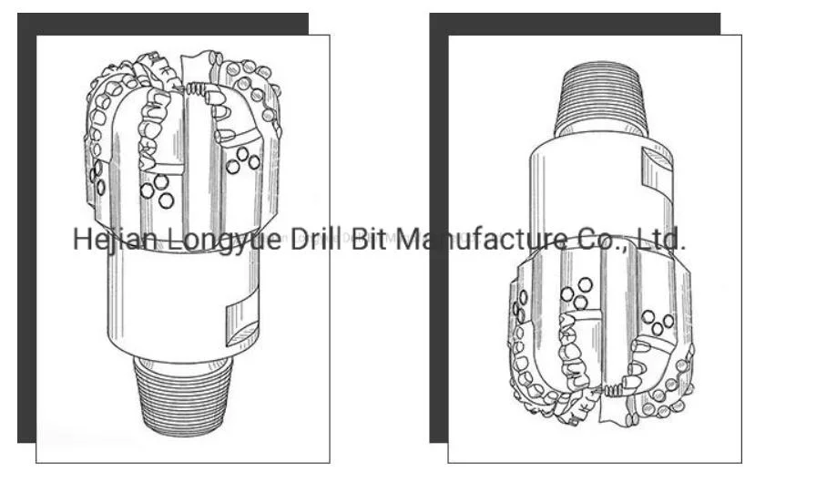 7 1/2′ ′ PDC Drill Bit for Oil Well Drilling