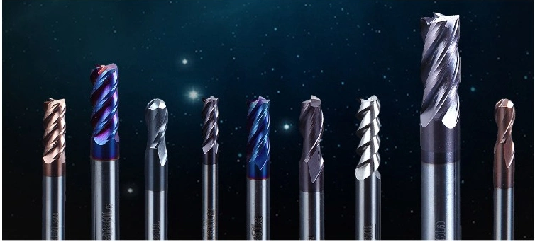 Professional CNC Tungsten Carbide Milling Cutter Roughing End Mill