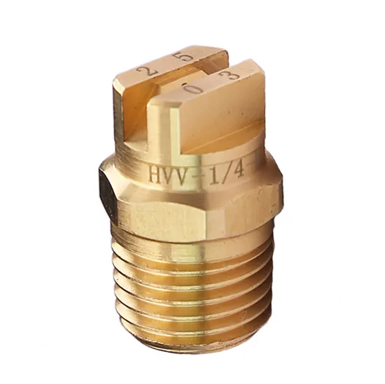 304ss 1/4 Car Washing 65 and 110 Degree Vee Jet Flat Fan Spray Nozzle